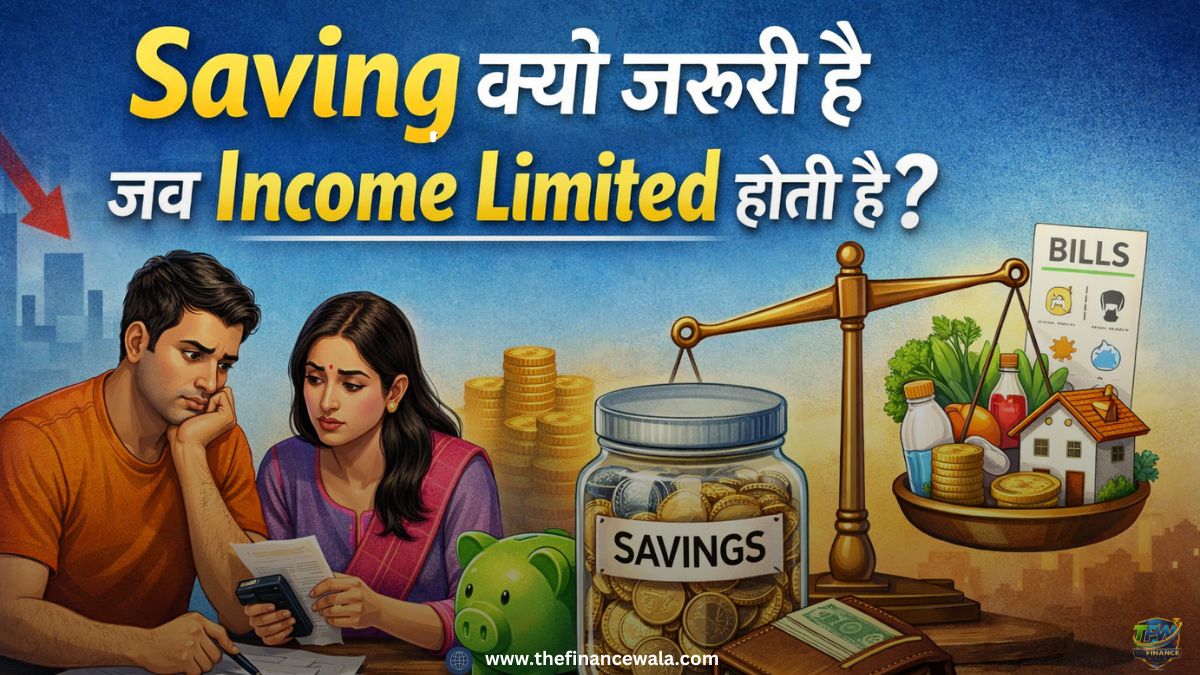Saving क्यों जरूरी है? जब Income Limited होती है?