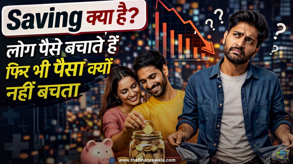 saving kya hain log paise bachate hain lekin bachte kyu nhi