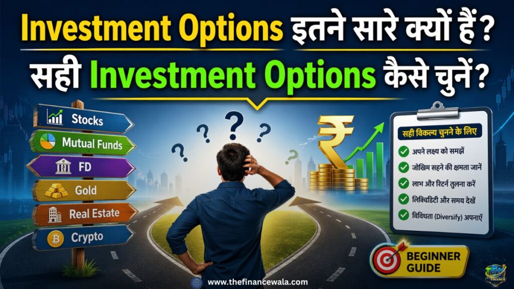 INVESTMENT options itne sare hain sahi kaise chune